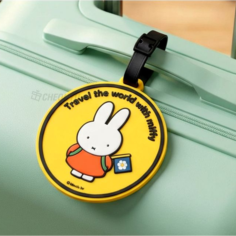 [MIFFY] Thẻ tên hành lý (bạn bè Cam / Vàng)