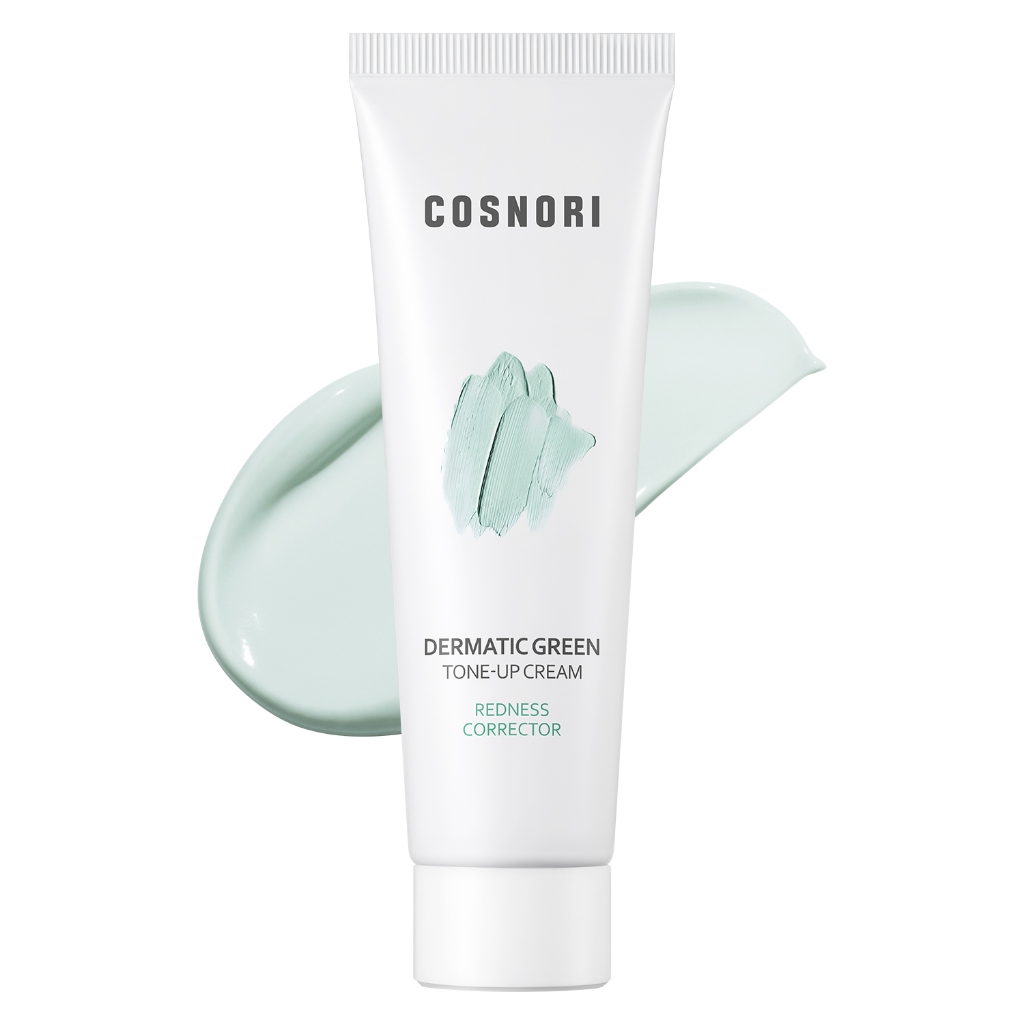 [BUNDLE] Kem dưỡng tông màu hồng lãng mạn COSNORI 50ml & Bộ kem tông màu xanh lá cây Dermatic 50ml