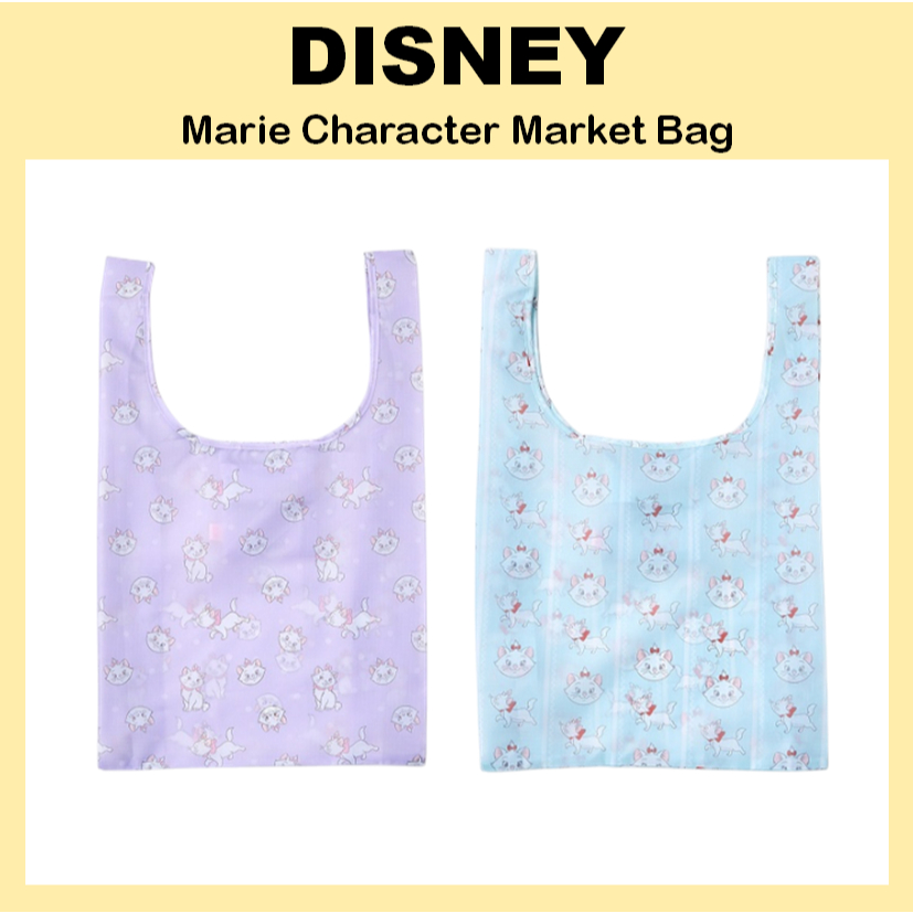[DISNEY] buttershop SHOP Marie Character Market Bag (bầu trời / hoa oải hương)