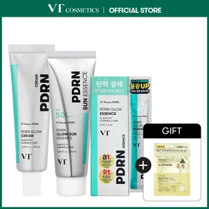 Bộ 3 Dưỡng Da PDRN Glow Tinh Chất Chống Nắng, Serum & Kem Dưỡng Ẩm, Phục Hồi Da, Thuần Chay Skincarehssv [Flagship chính thức]