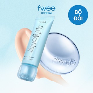 [fwee _ VN Live] [SET] SPA Glowing UV Tone Up Base + Glass Cushion Foundation