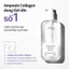 Collagen Bomb Hydrating Ampoule 400ml, Collagen có nguồn gốc từ vảy cá biển (không chứa thành phần từ lợn), chống lão hóa, sản xuất tại Hàn Quốc.