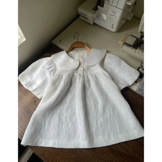 𝙓𝙊𝙓𝙊 𝙏𝙊𝙋 - Áo Linen Cổ Sen