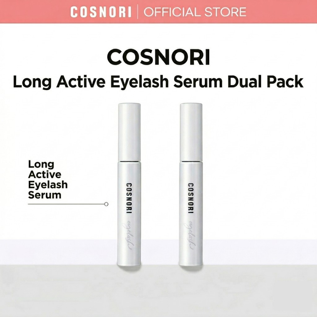 [COSNORI] CHỈ DÀNH CHO VN | Bộ đôi Serum lông mi hoạt động dài