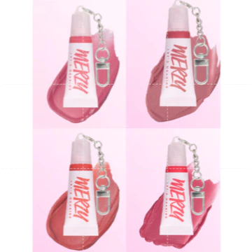 Móc khóa Merzy Tint – 2 sắc thái ngẫu nhiên | Tint Lip & Cheek di động | KBeauty Hàn Quốc
