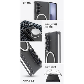 K-Max - Vỏ bản lề từ tính trong suốt cho galaxy Z Trifold
