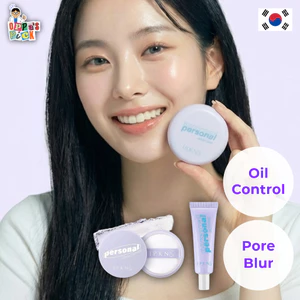 Dòng chỉnh âm (Base 25ml / Pact 5.5g / Powder 4g) | Hoa oải hương & Xanh | Mờ