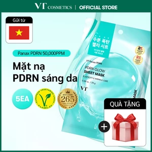 Mặt nạ PDRN Glow Sheet 10ea Vegan PDRN Jelly Mask Set Hydrating & Brightening [Flagship chính thức]