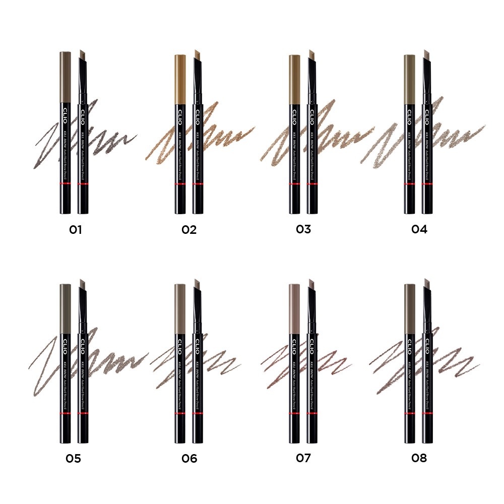 CLIO [CIO - MÀU MỚI] Bút chì cứng Kill Brow Auto Brow (24AD) 0,31g