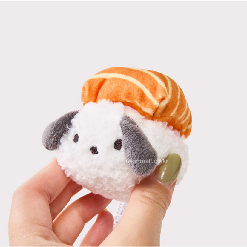 [SANRIO] Túi đựng sushi nhân vật Sanrio quyến rũ 5cm (Kitty / Cinnamoroll / Pochacco / Pompompurin / Hangyodon / Badtz-maru)
