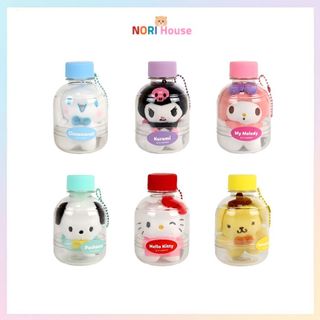 Móc khóa chai nhân vật Sanrio 8cm (Móc khóa búp bê sang trọng) 6 loại