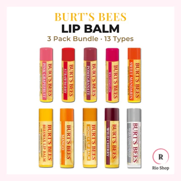 Gói dưỡng môi Burt 's Bees – 13 loại