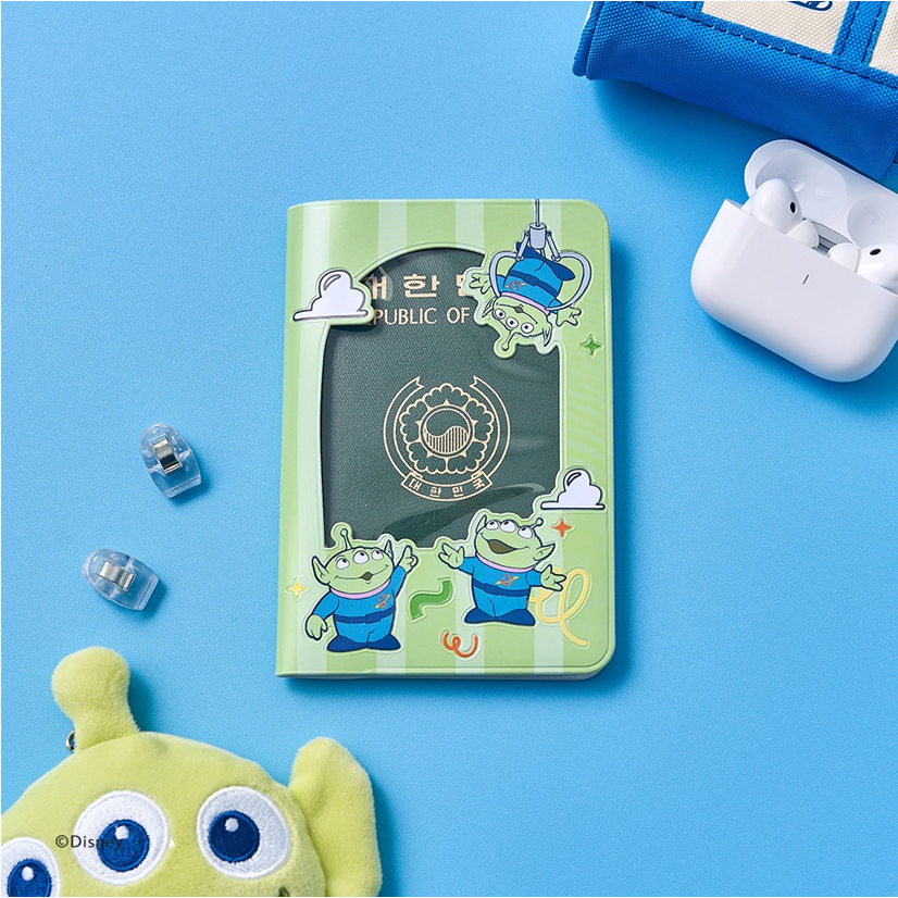 [PIXAR] Hộp đựng hộ chiếu BUTTER SHOP Toytory (Alien / Woody)