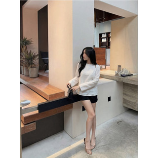 𝙅𝙊𝙔 𝙏𝙊𝙋 - Áo Linen Cổ Tròn