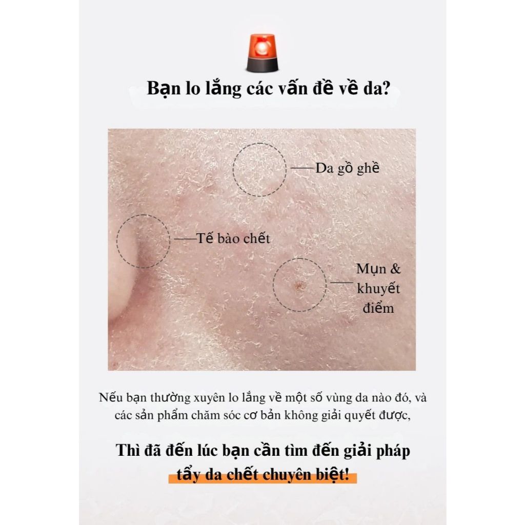 Tẩy da chết Collagen Hàn Quốc (BnD Marshmallow AHA) cho mặt và body - Dịu nhẹ, làm sáng da | 200g