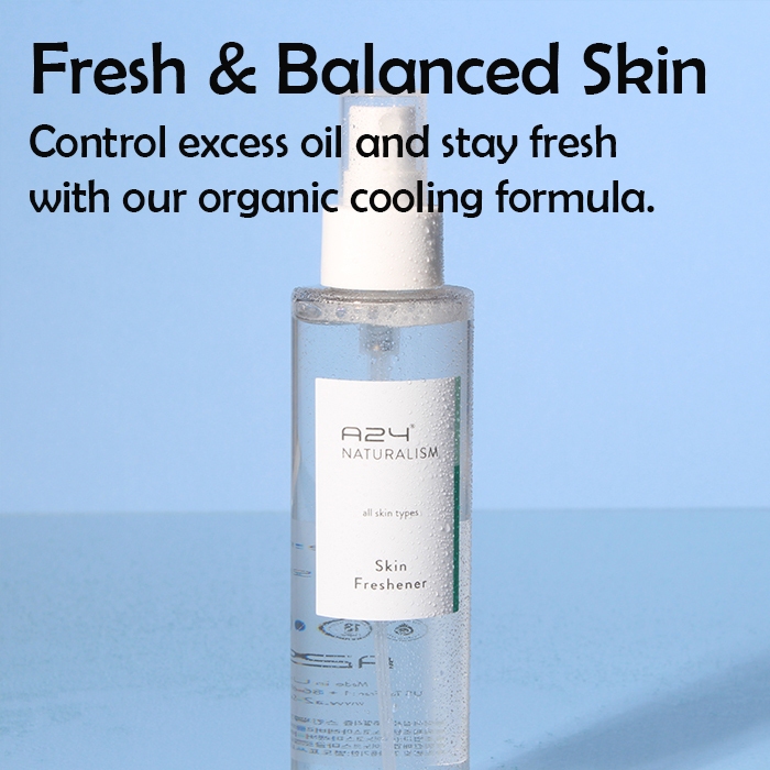 [A24 Official] Nước Cân Bằng Hữu Cơ Skin Cooler | Hỗ Trợ Se Khít Lỗ Chân Lông & Cấp Ẩm 150ml