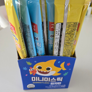 [Gwangcheon Kim] Rong biển vụn tẩm gia vị Pinkfong Seasoned Seaweed Flakes Mini Sticks 150g(10g*15ea)
