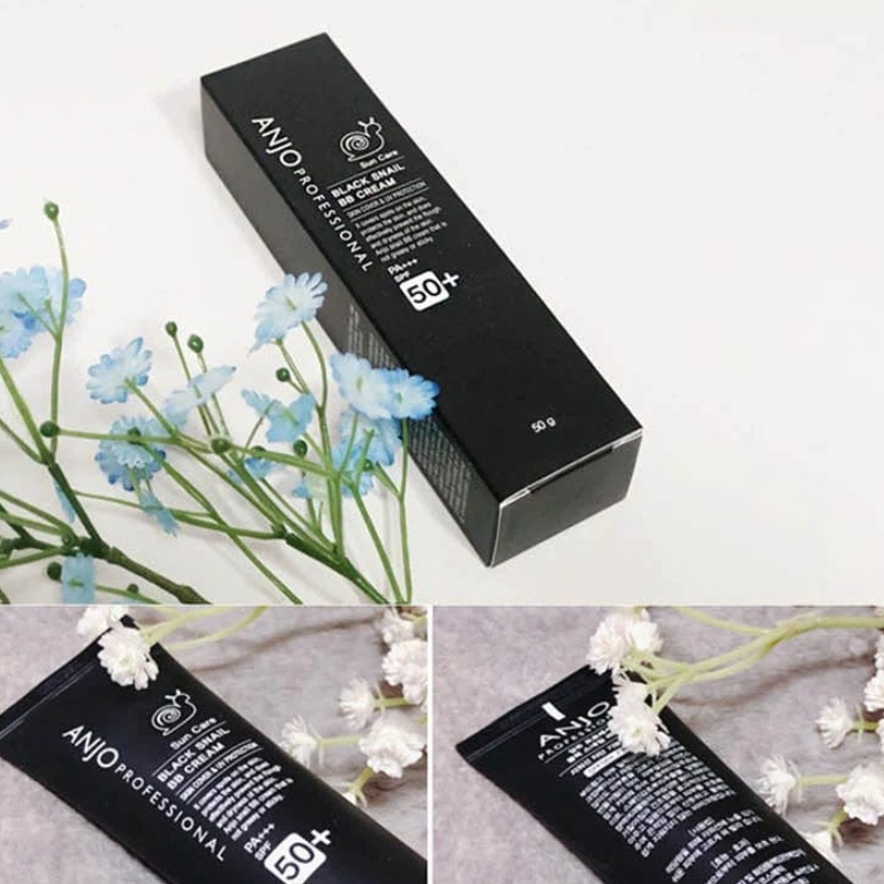 [ANJO] Kem ốc sên đen SPF50 + PA + + + 50g