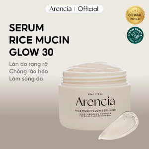 Tinh chất Rice Mucin Glow 30 50g | Rạng rỡ, dưỡng ẩm