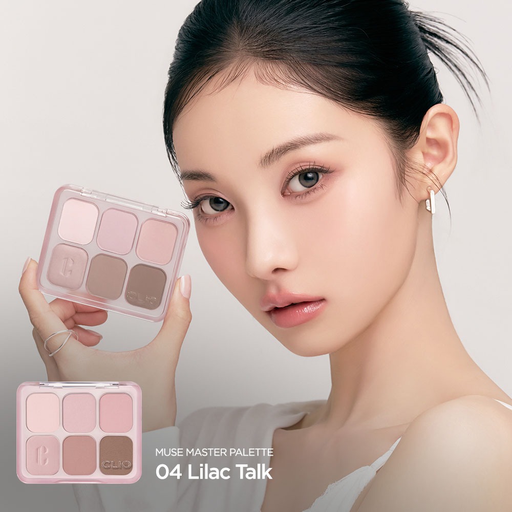 CLIO [CLIP - MỚI] MUSE MASTER PALETTE - 6 màu, trang điểm hàng ngày