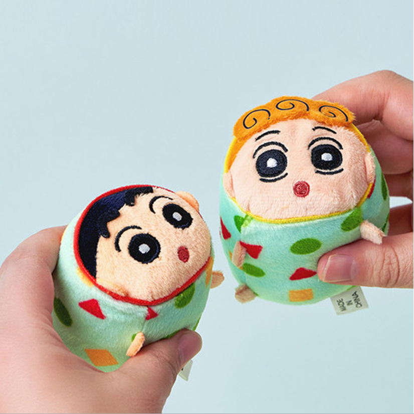 [Crayon Shin-chan] Túi búp bê Squishy Shin-chan Pyjama Squishy quyến rũ (Shiro / Himawari / Shin-chan)