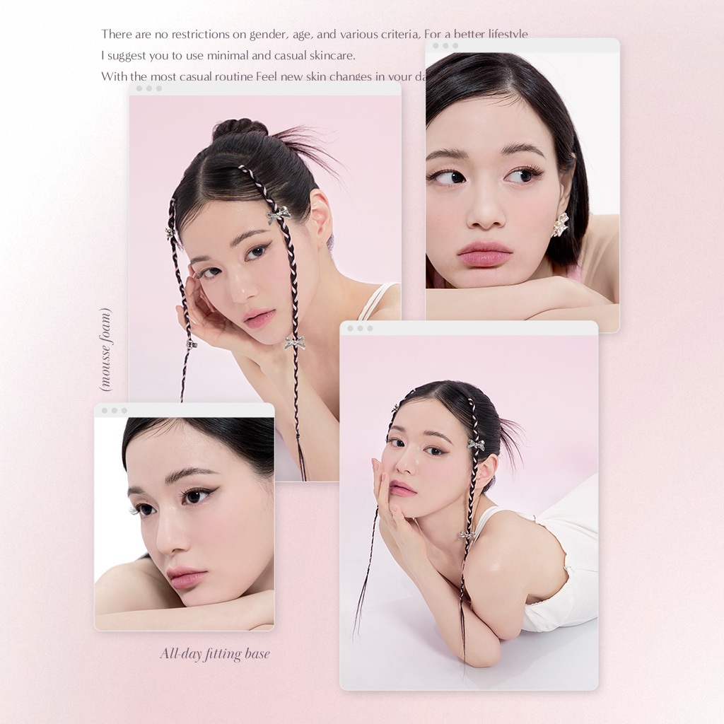 [BADSKIN KOREA] Pore Blur Primer Mousse 40ml, Kem Lót Dạng Mousse Mềm Mịn – Cho Lớp Trang Điểm Hoàn Hảo, Lâu Trôi