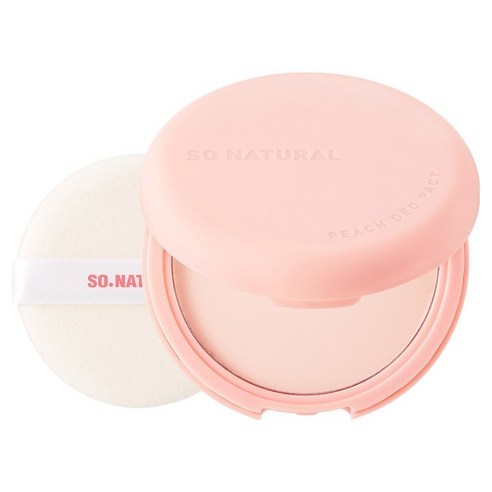 [So Natural] Khối bột toàn thân đào 10g | Hút Mồ Hôi & Dầu, Hương Đào Tươi, Hoàn Thiện Không Dính