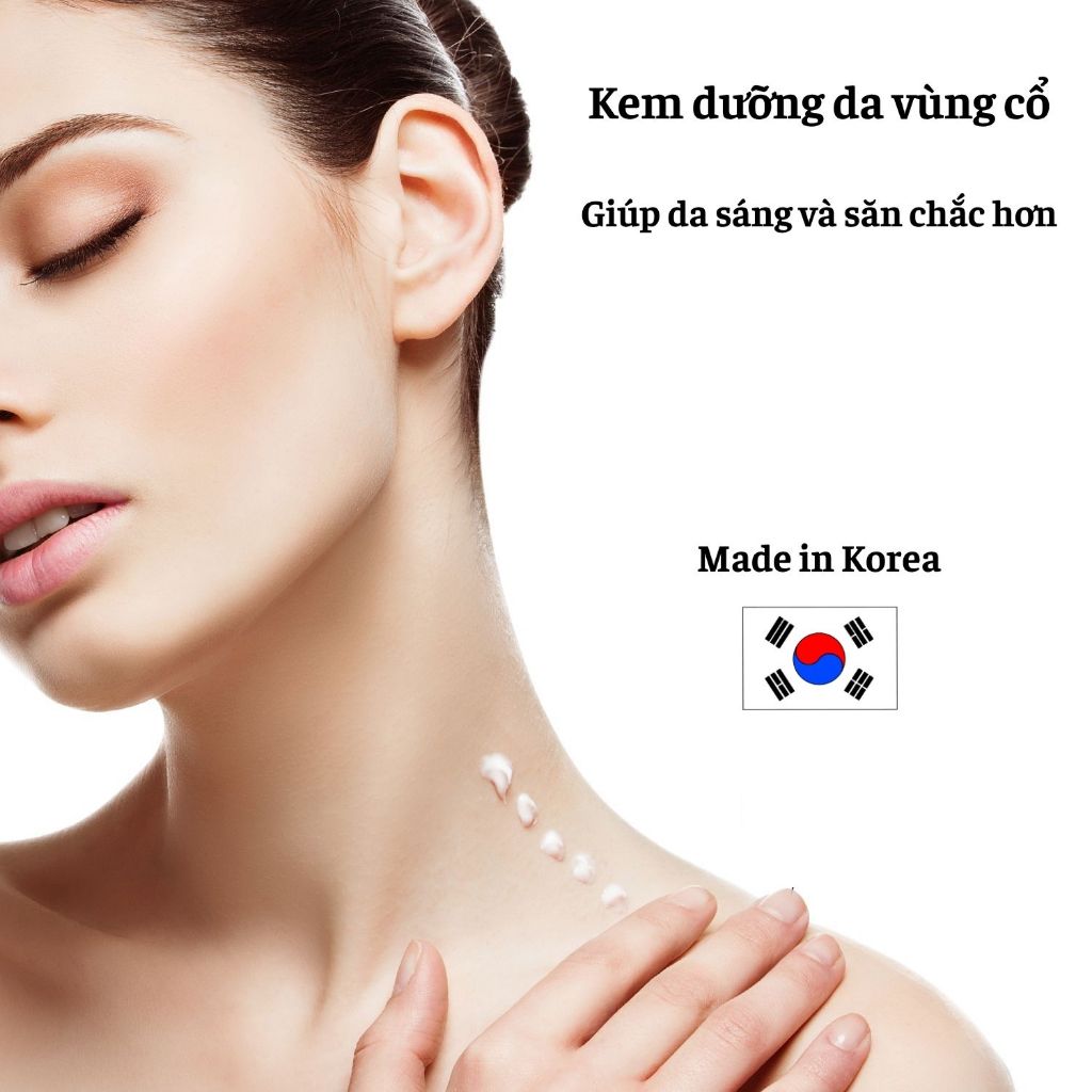 Kem Dưỡng Cổ Hàn Quốc BnD – Làm Săn Chắc & Dưỡng Trắng Vùng Da Cổ & Hàm, Dưỡng Ẩm Chống Lão Hó - 50ml