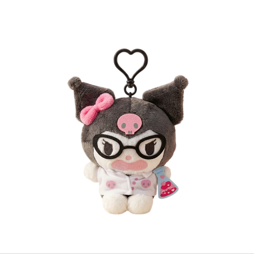 [SANRIO] Túi kỷ niệm 20 năm Kuromi quyến rũ 13cm (Cổ vũ / Thám tử / Khoa học / Không gian)