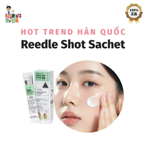 VT Reedle Shot Gói Nhỏ (100/300/500) | Se Khít Lỗ Chân Lông & Da Căng Bóng