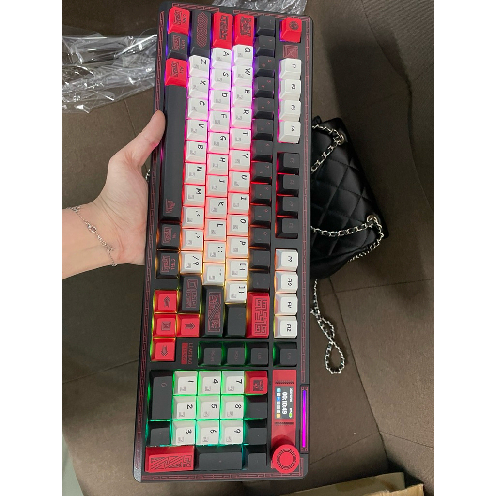 [Hoả tốc] Bàn Phím Cơ LINGBAO K98 Pro 98 Phím | 3 Mode Bluetooth/2.4G/Wired | RGB | Hotswap | Pin Lớn | Gaming Valorant | BigBuy360 - bigbuy360.vn