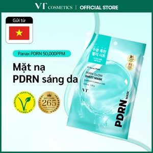 Mặt nạ PDRN Glow Sheet Mask Vegan PDRN Jelly, dưỡng ẩm sáng da & làm mát <Flagship chính thức>