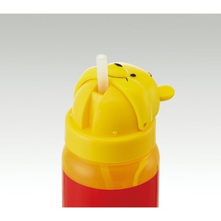 [SKATER] Bình Nước Ống Hút Silicon 350ml PBS3STD Mickey, Kitty, Alien, Pooh, Snoopy