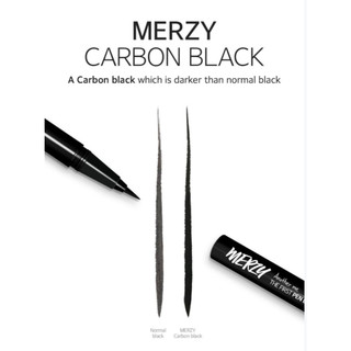 [Merzy] Bút Kẻ Mắt 0.5g｜Đầu cọ siêu mảnh Chống nước Chống lem｜3 màu