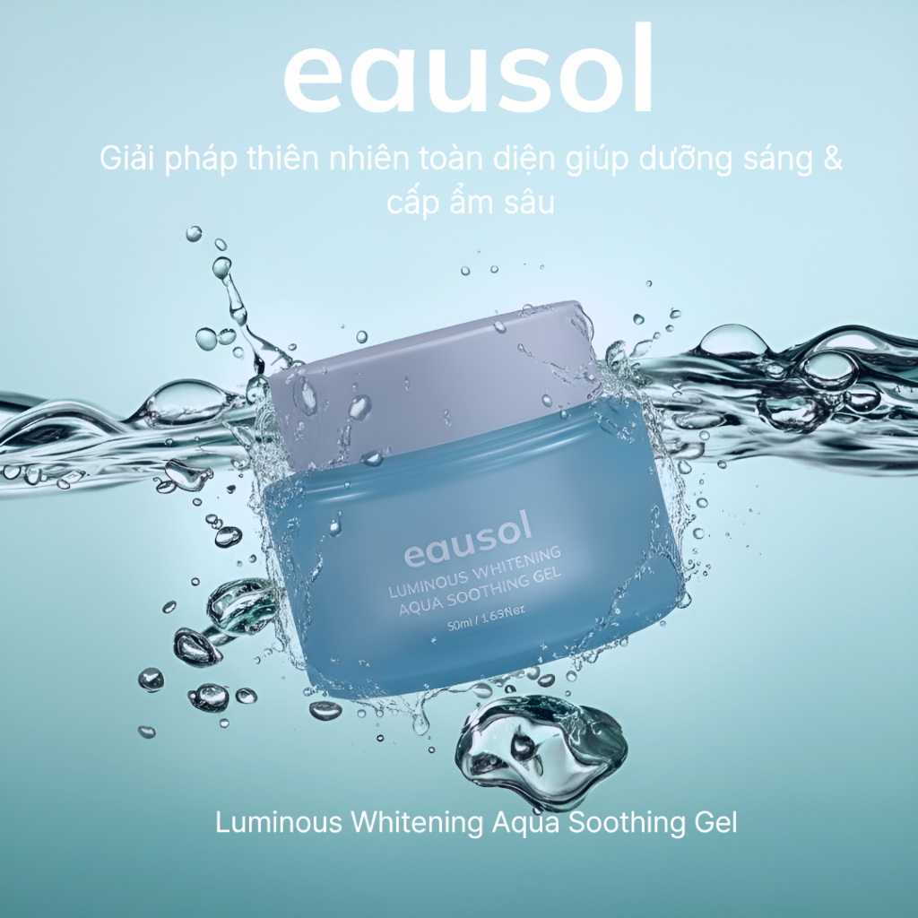 Gel Làm Dịu Da & Dưỡng Trắng Luminous Whitening Aqua Soothing Gel