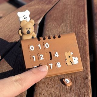 [Belleamant x Dinotaeng] Quokka BOBO Bảng Số Điện Thoại Ô Tô | Bảng Số Đỗ Xe Tạm Thời | Bảng Số Taplo Xe | Thay Số Linh Hoạt