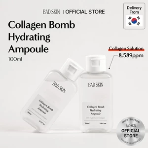 Collagen Bomb Hydrating Ampoule 100ml (Kích thước nhỏ), dung dịch collagen 85%, 5 loại axit Hyaluronic dưỡng ẩm và nuôi dưỡng