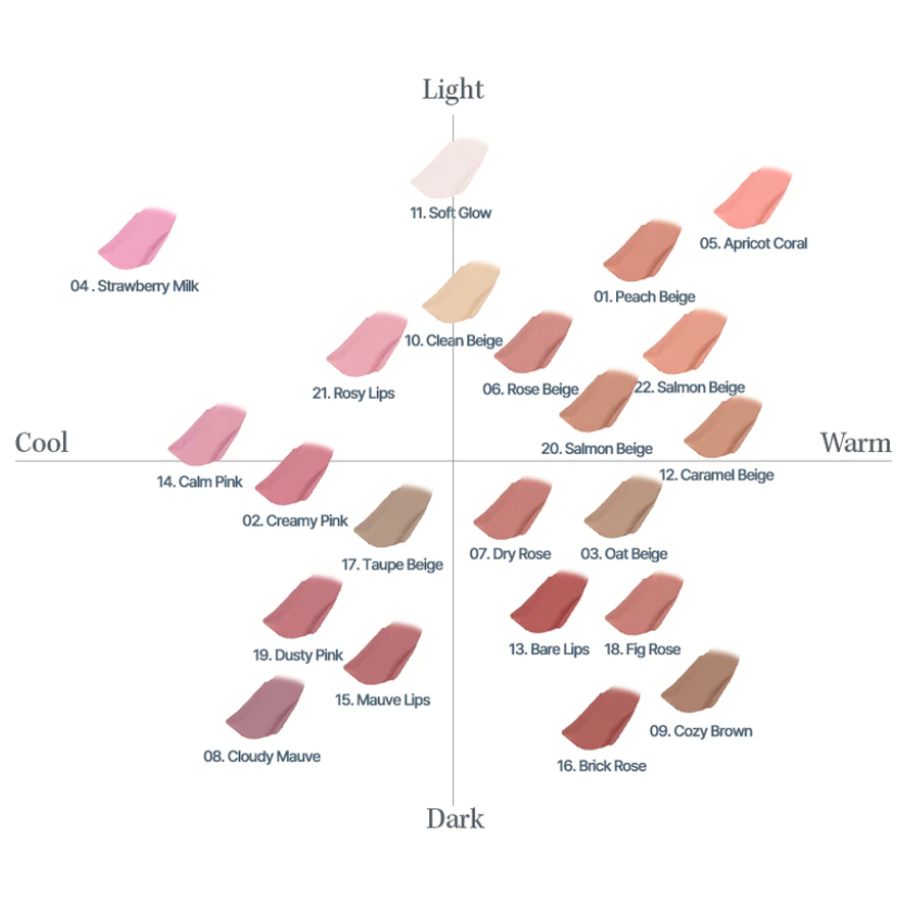 Heart Percent Dote On Mood Lip Pencil Overlip Lipliner Chống nhòe [21 Màu]