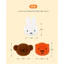 Túi đựng mặt Miffy (Miffy / Boris / Grunty)