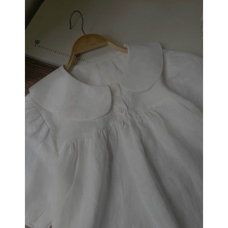 𝙓𝙊𝙓𝙊 𝙏𝙊𝙋 - Áo Linen Cổ Sen