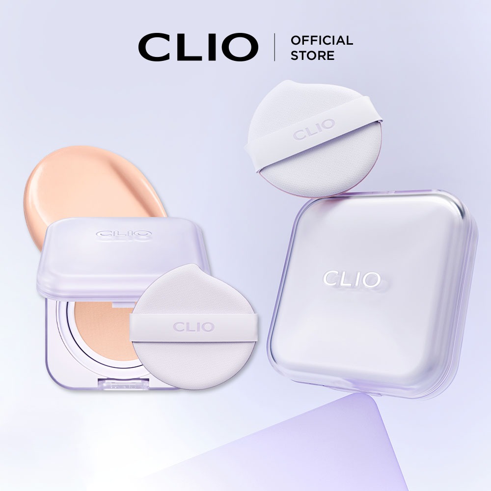[CLIO] MỚI Cushion Làm Mịn Màng Che Phủ Lỗ Chân Lông Kill Cover Mesh Blur (15g+15g)