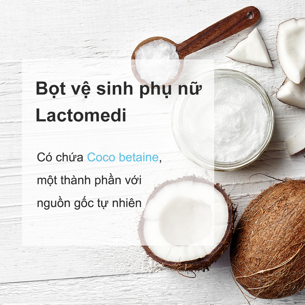 [Lactomedi Official] BỌT VỆ SINH PHỤ NỮ 150ml | AN TOÀN CHO DA NHẠY CẢM