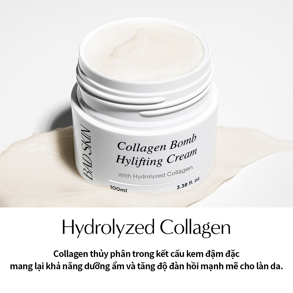 [BADSKIN KOREA] Collagen Bomb Hylifting Cream 20ml / KÍCH THƯỚC MINI! Sản xuất tại Hàn Quốc