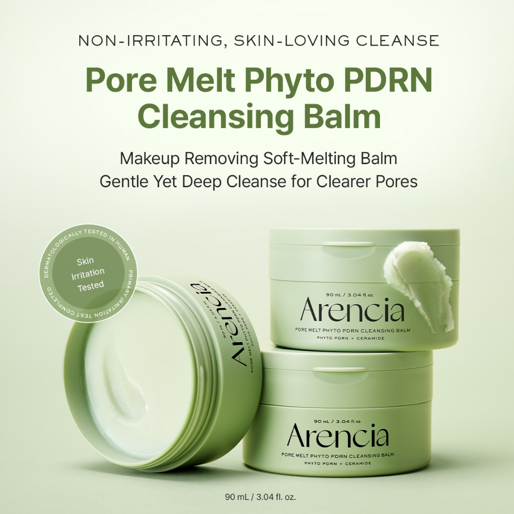 [Arencia] Sáp tẩy trang Pore Melt Phyto PDRN làm sạch sâu lỗ chân lông 90ml