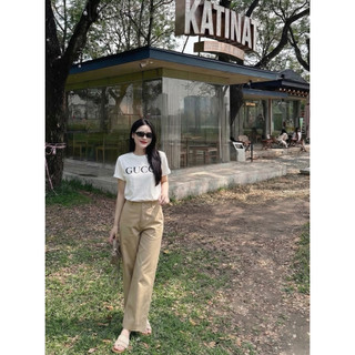 𝙉𝘼𝙍𝙔 𝙋𝘼𝙉𝙏 - Quần KaKi ống đứng 9 Tấc