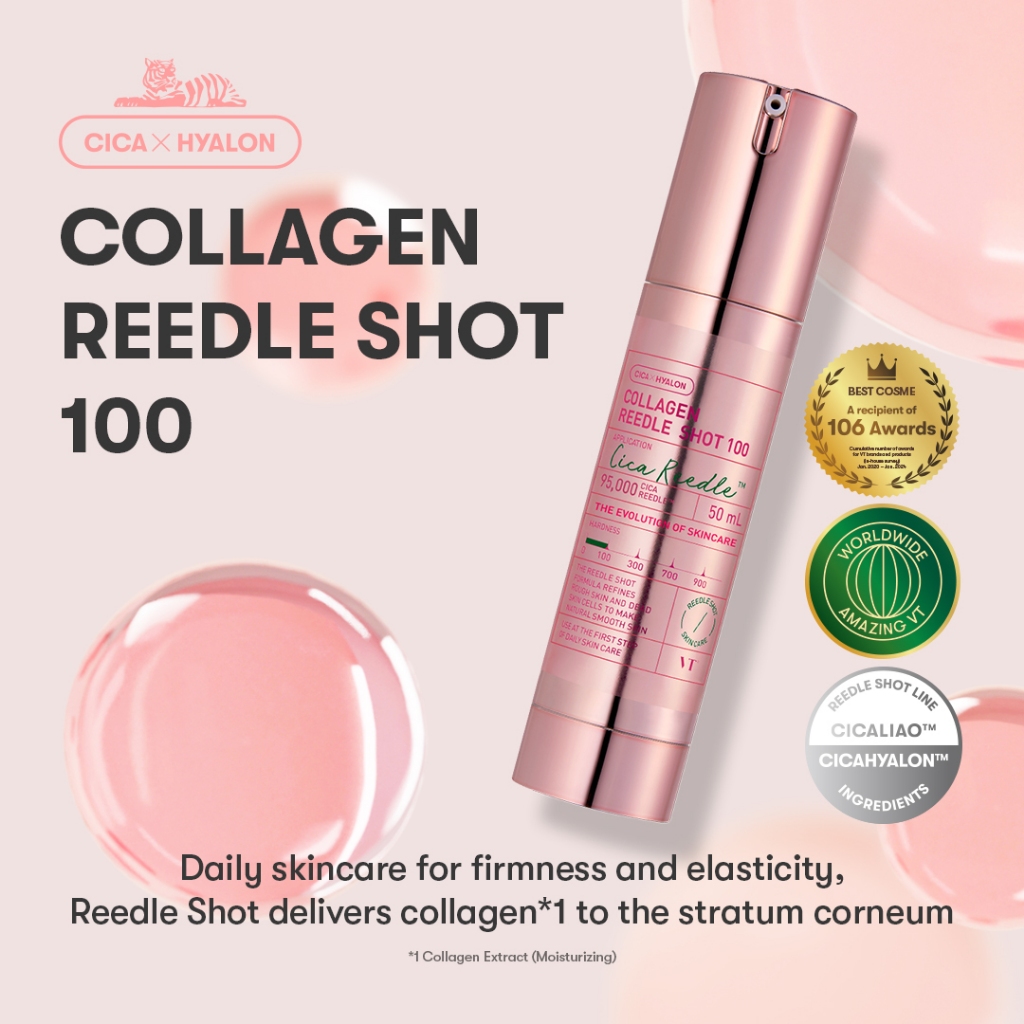 [KOL LIVE] [VT] Collagen Reedle Shot Special Set 50ml - Collagen Reedle Shot Hydrogel Mask [Official Flagship]