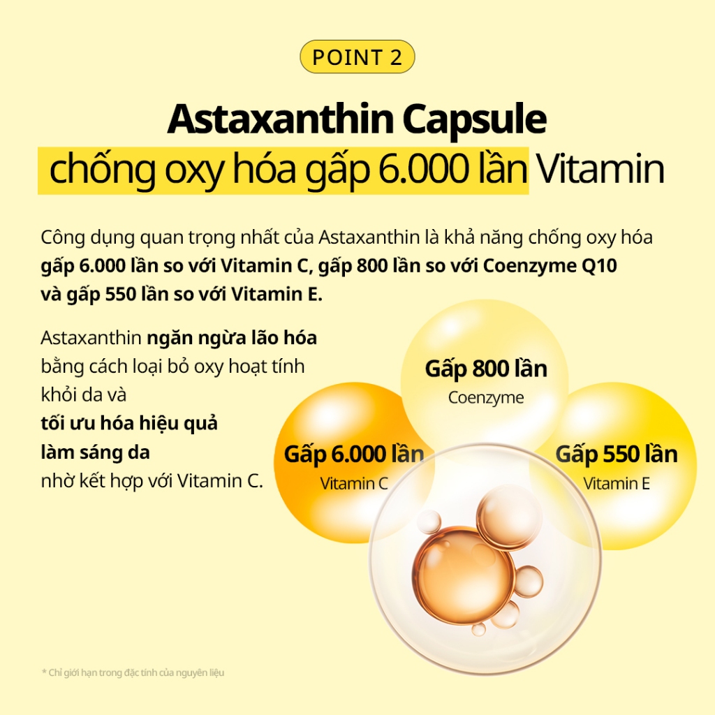 [VT] Vitamin C Astaxanthin Serum 30ml Làm sáng da & chăm sóc sắc tố melanin [Flagship chính thức]