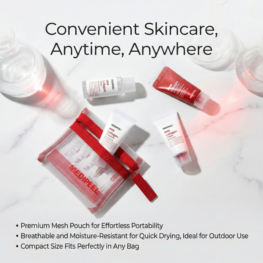 [Medi-Peel] Bộ khởi động 4 bước Red Lacto Collagen | Tinh chế lỗ chân lông & chăm sóc rào cản | K-Beauty