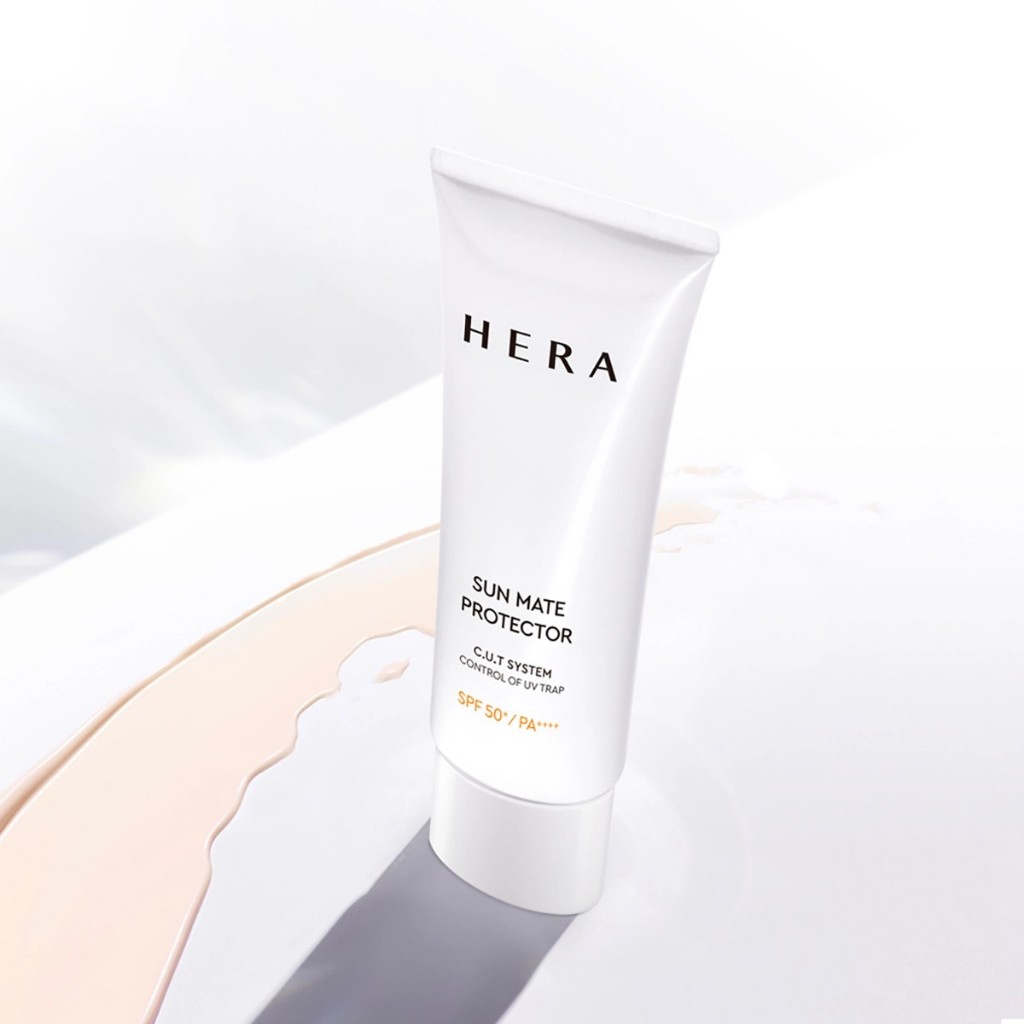 [HERA] Kem Chống Nắng Sun Mate Protector SPF50+ (50ml) | Nâng Tông, Kem Lót, Chống Lão Hóa
