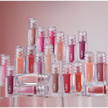 [Laka] Maxi Glare Tint - 20 sắc thái tỏa sáng thủy tinh màu vàng & Tint thuần chay lâu trôi